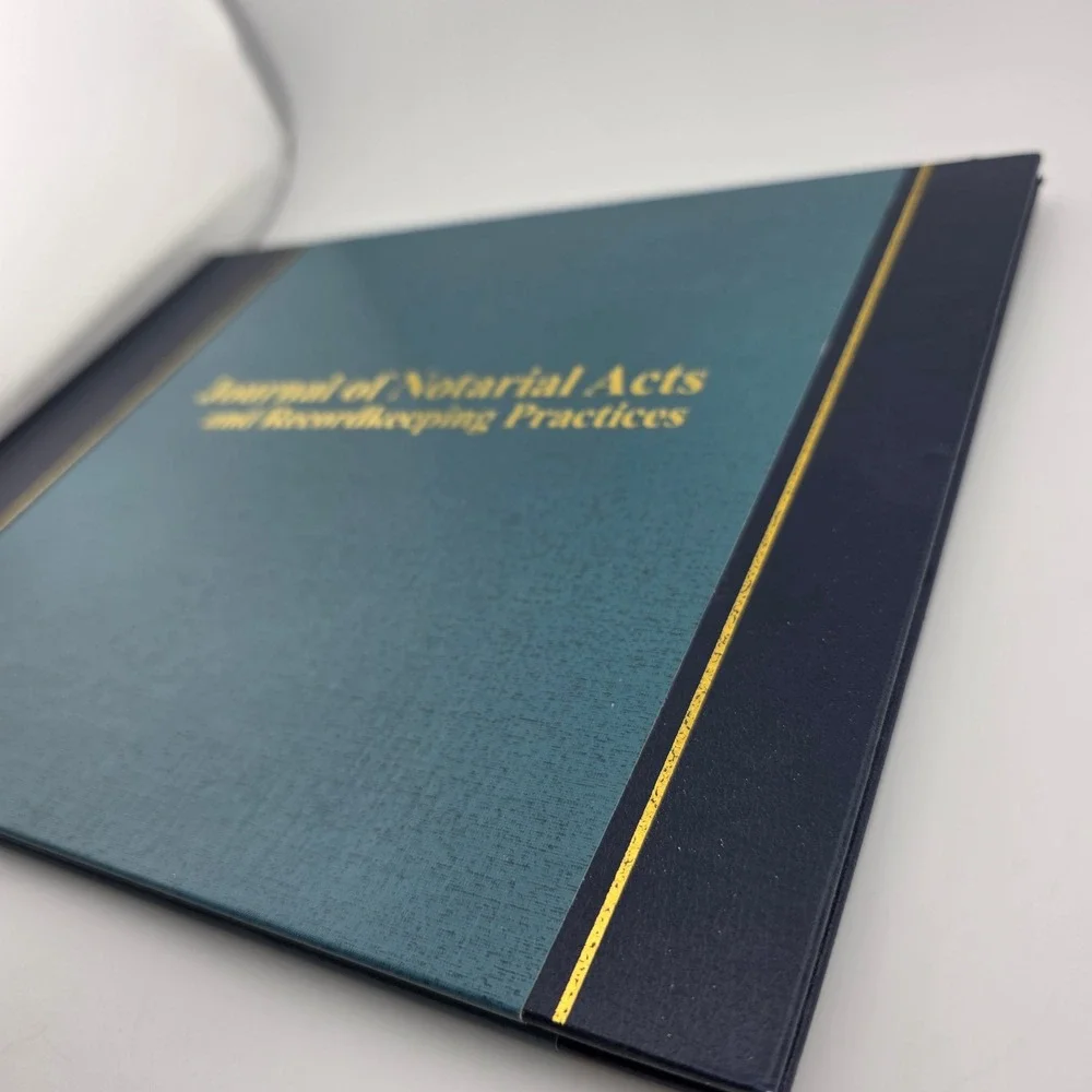 Wilson Jones Journal of Notarial‎ Acts Recordkeeping Hardcover Workbook New